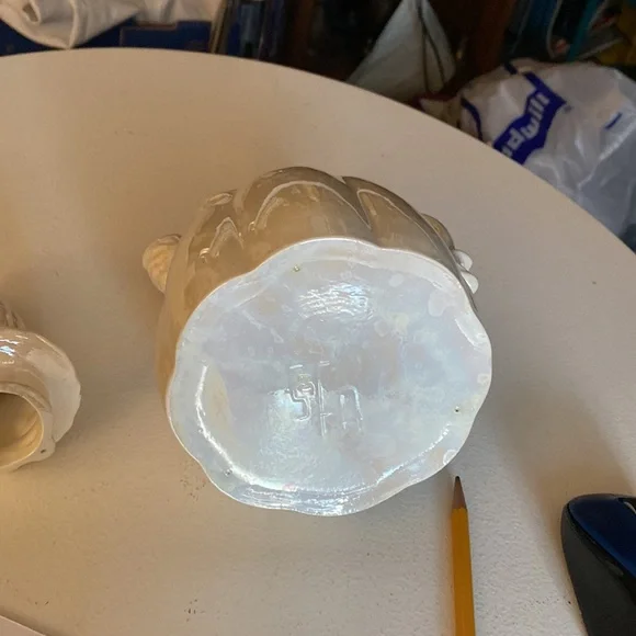 Vintage, Victorian teapot, Stephen F Austin, lusterware pottery teapot, 9 inches - Picture 8 of 8